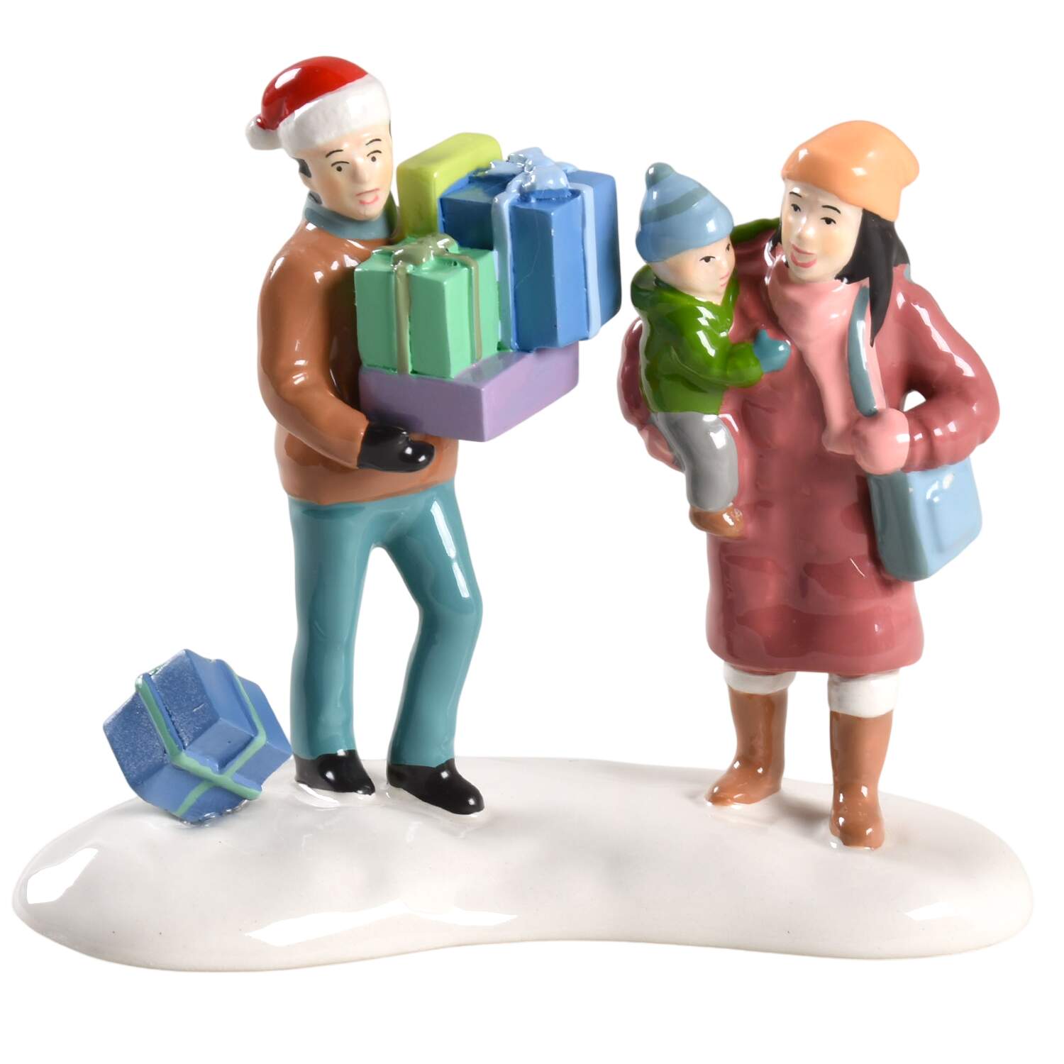 Snow Village Finally Home For The Holidays - With Box Bx1402 by Department 56-1