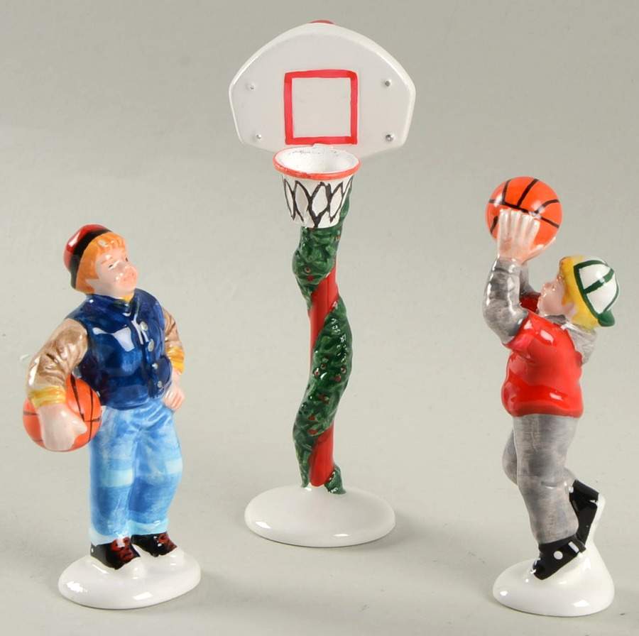 Snow Village Holiday Hoops - Boxed by Department 56-1