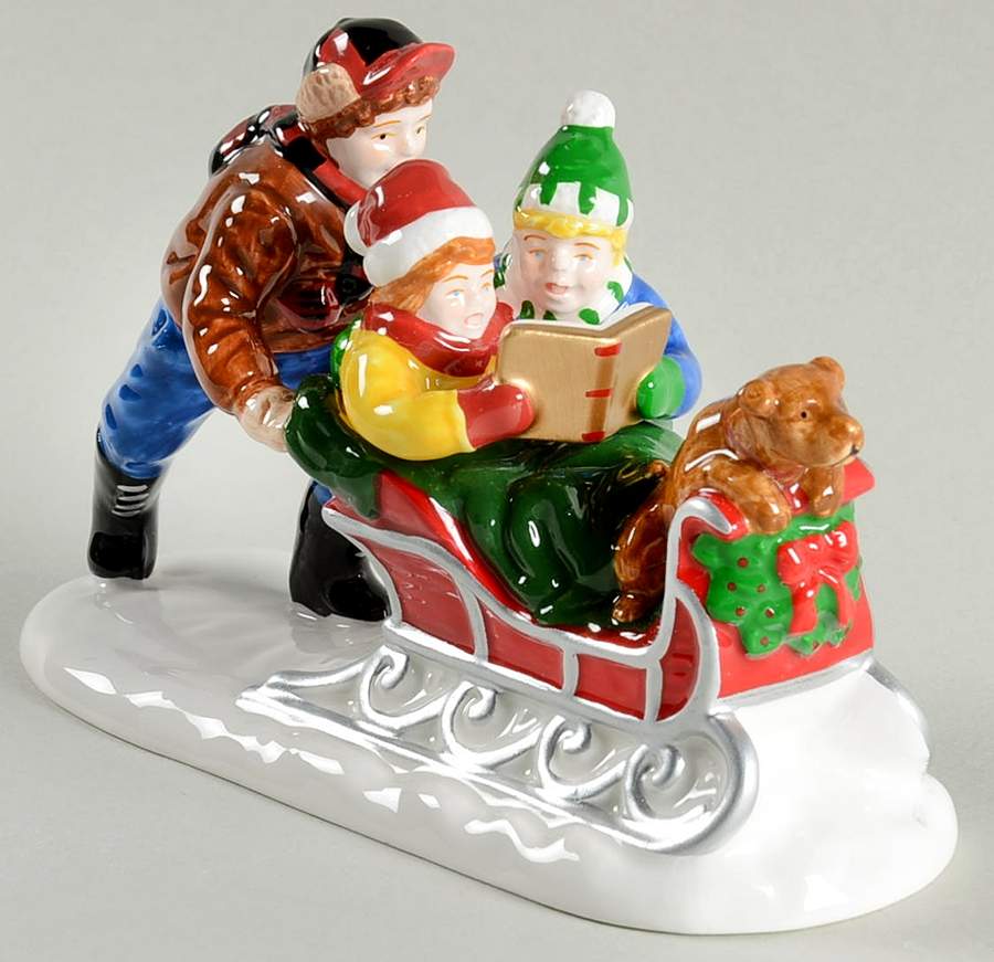 Snow Village Caroling Through The Snow - No Box by Department 56-1