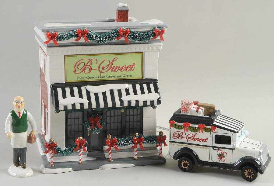 Snow Village B Sweet Shop - No Box Nb1304 by Department 56-1