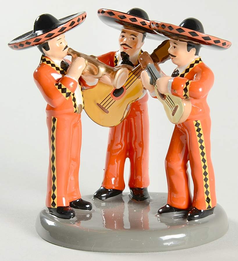 Snow Village El Mariachi Loco - With Box Bx1168 by Department 56-1