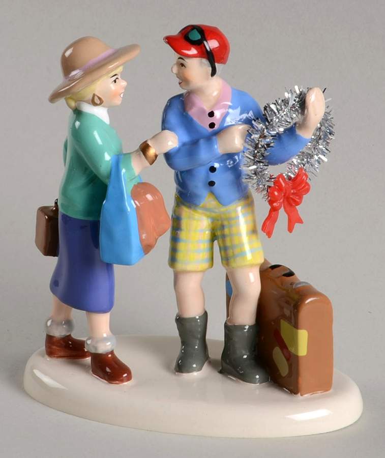 Snow Village Back For The Holidays - No Box Nb1172 by Department 56-1