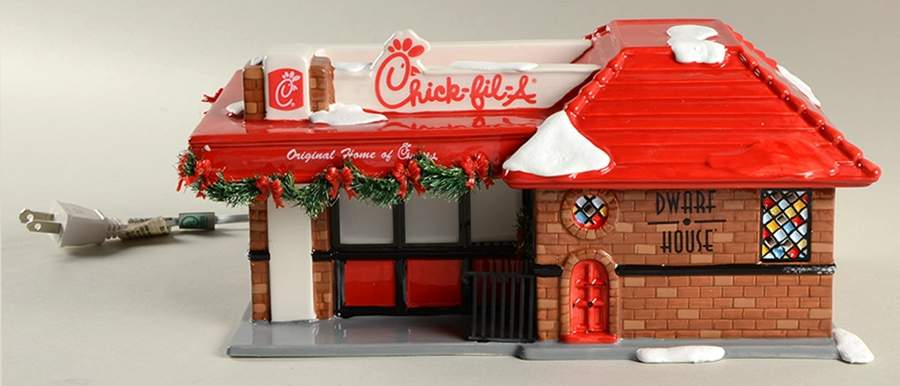Snow Village Chick-Fil-A - With Box Bx1071 by Department 56-1