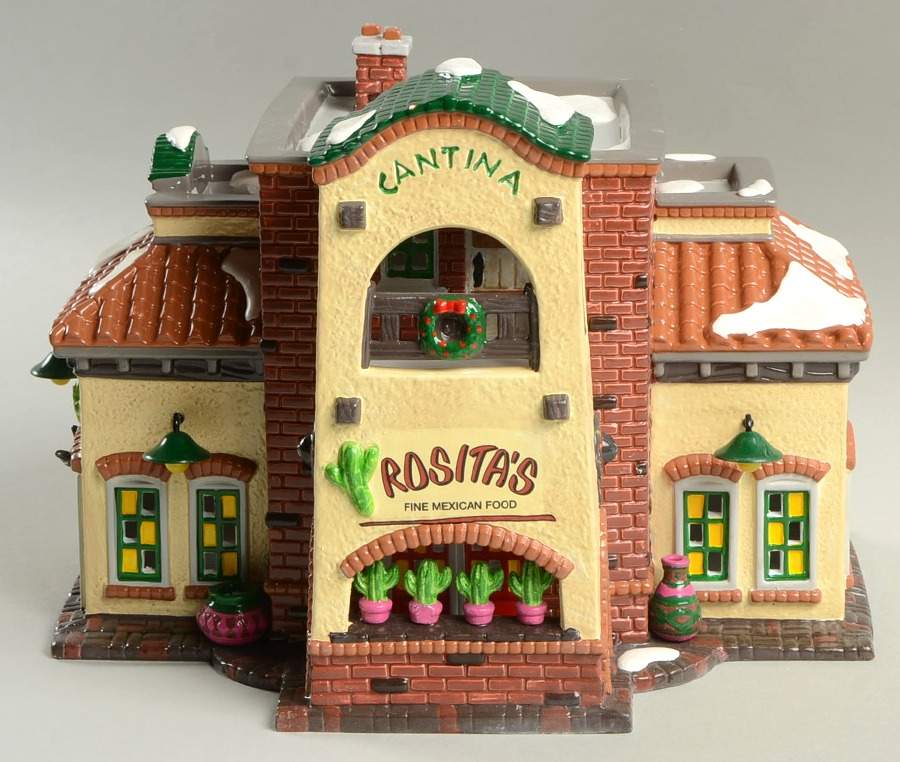 Snow Village Rosita's Cantina - Boxed by Department 56-1