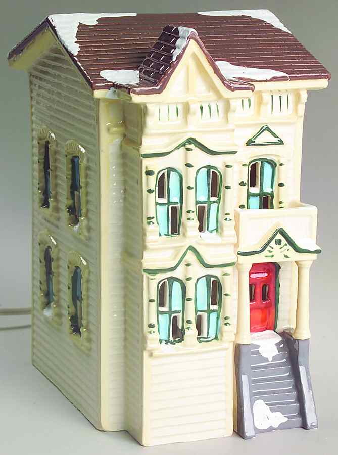 Snow Village Pacific Heights House - Boxed by Department 56-1