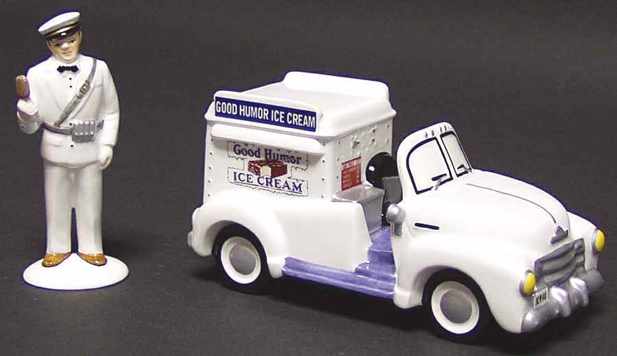 Snow Village It's Time For An Icy Treat-Set Of 2 - No Box by Department 56-1