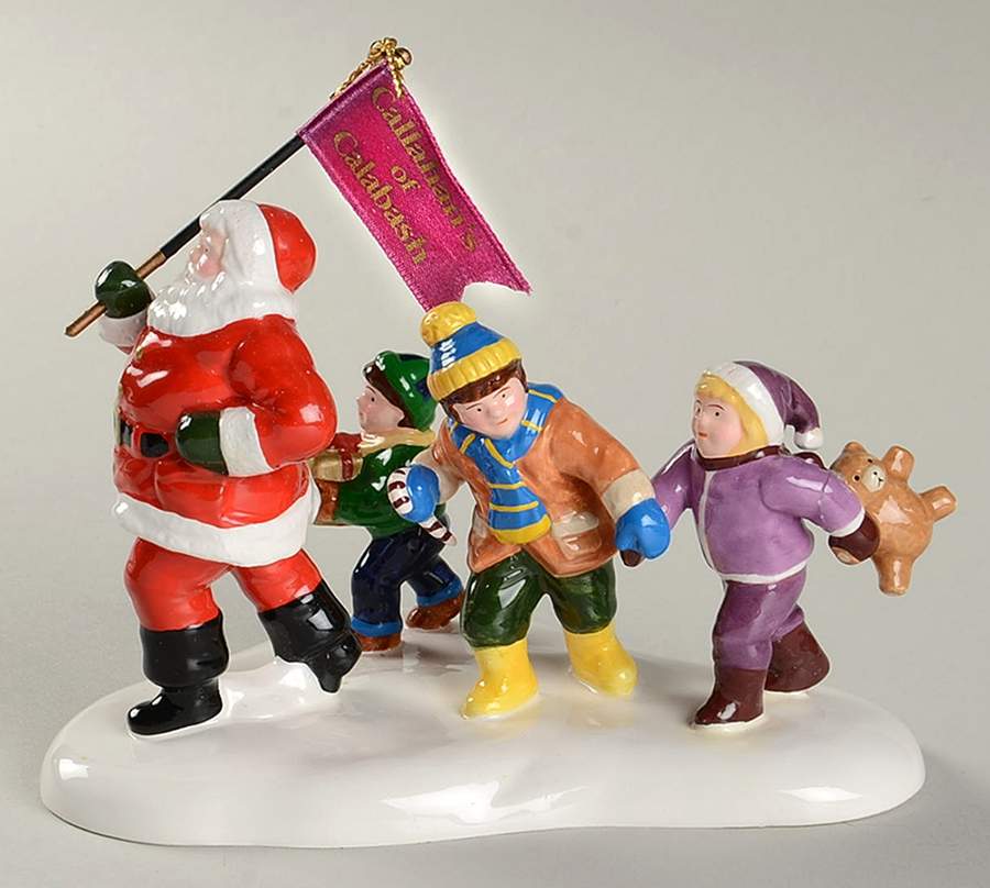 Snow Village Here Comes Santa-Callaban's Of Calabash - No Box by Department 56-1