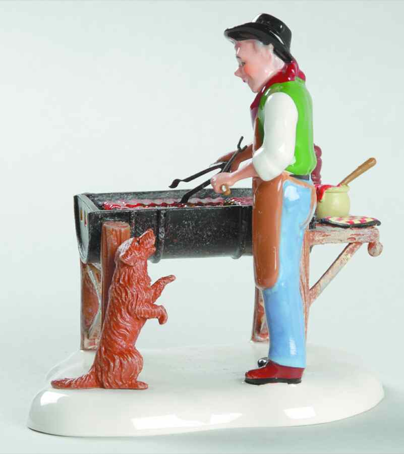 Snow Village Grill Master & Friend - Boxed by Department 56-1