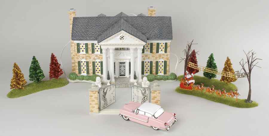 Snow Village Elvis Presley's Graceland - Boxed by Department 56-1