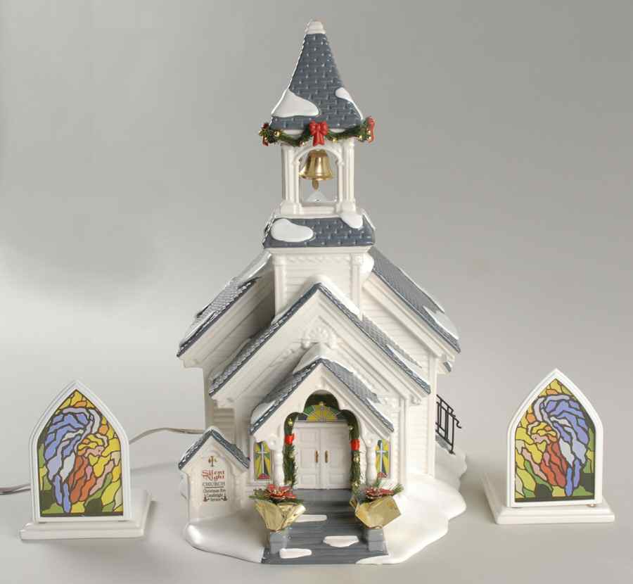 Snow Village Silent Night Church - Boxed by Department 56-1