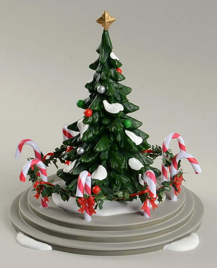 Snow Village Snow Village Town Tree - With Box Bx1212 by Department 56-1