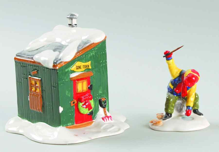 Snow Village Fresh Frozen Fish - Boxed by Department 56-1