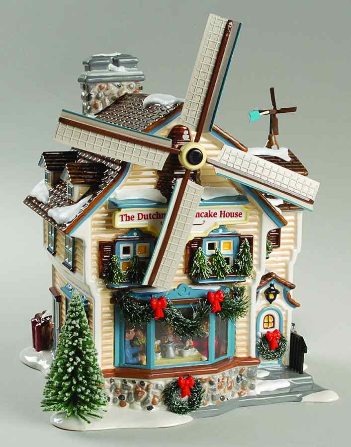 Snow Village Dutchman's Pancake House - Nb664, No Box by Department 56-1