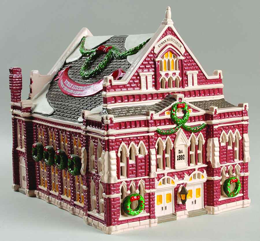 Snow Village Ryman Auditorium - Boxed by Department 56-1