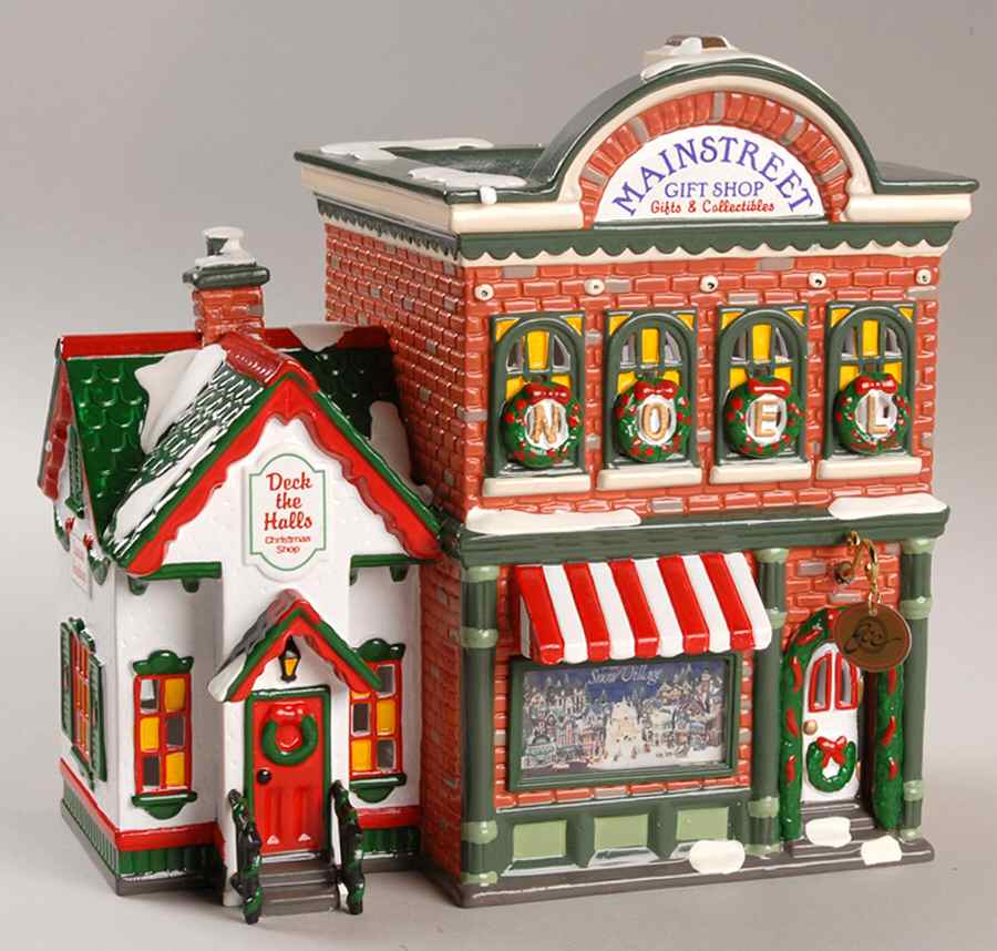 Snow Village Mainstreet Gift Shop - No Box by Department 56-1