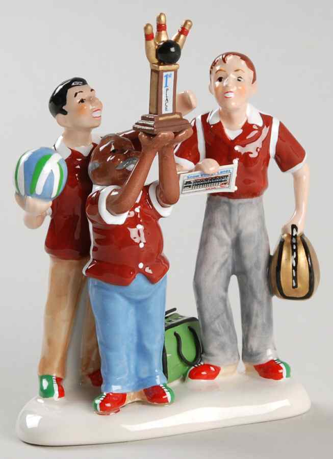 Snow Village The Yuengling Champs - With Box Bx769 by Department 56-1