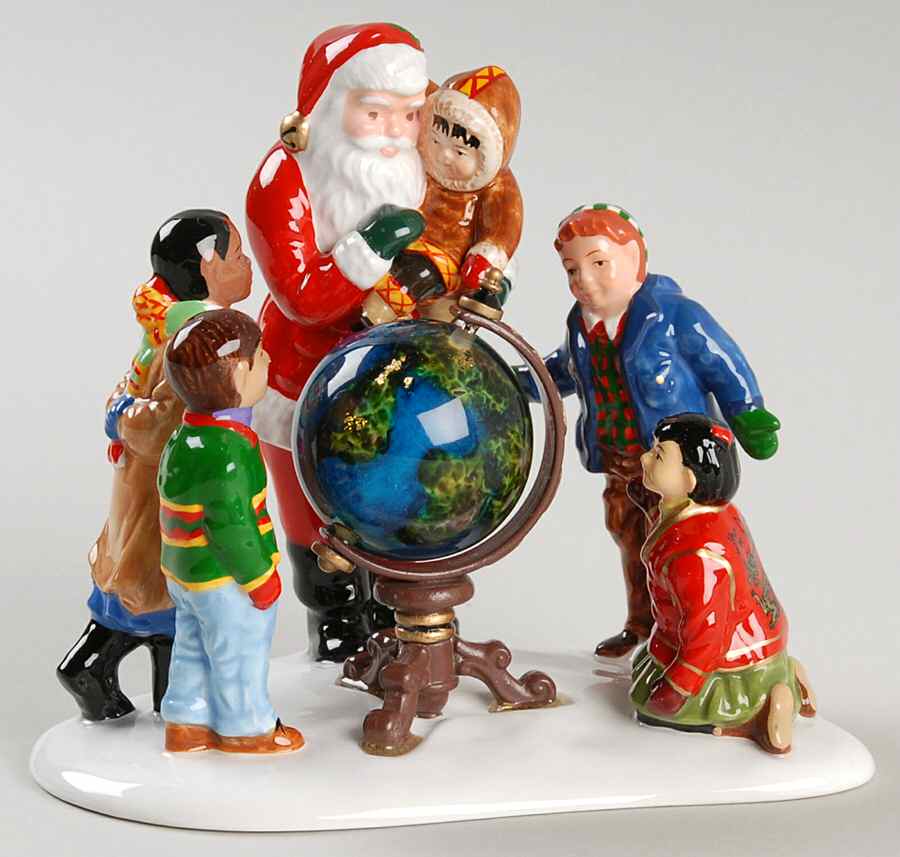 Santa Comes To Town Santa Comes To Town - Boxed by Department 56-1