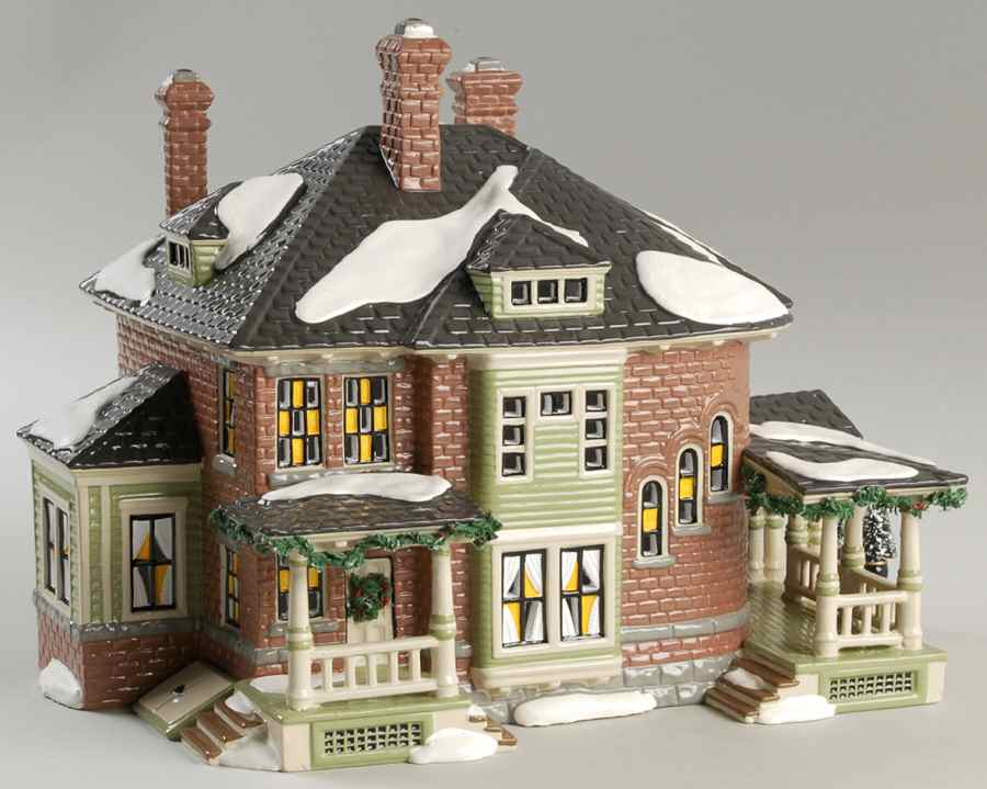 Snow Village Bachman's Original Homestead, 1885 - With Box Bx993 by Department 56-1