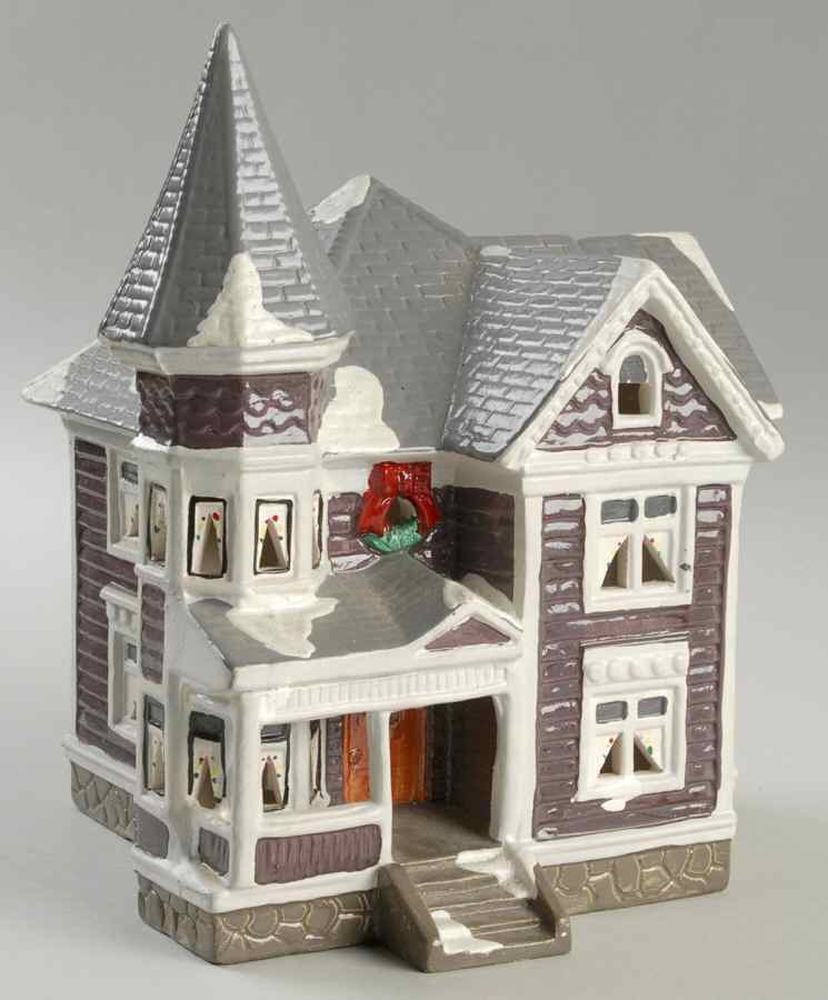 Snow Village Spruce Place  - Nb728, No Box by Department 56-1