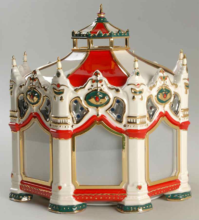 Snow Village Carnival Carousel - With Box Bx744 by Department 56-1