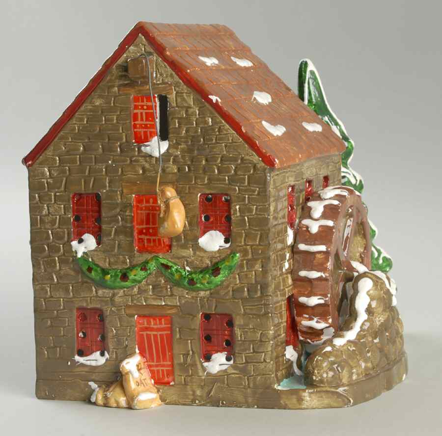Snow Village Stone Mill House - With Box Bx697 by Department 56-1