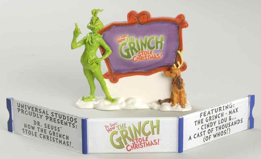 Snow Village How Grinch Stole Christmas Movie - With Box by Department 56-1