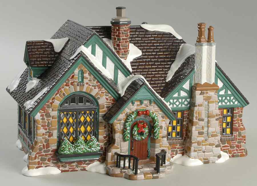 American Architecture Series Tudor House - Boxed by Department 56-1