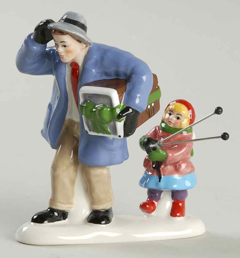 Snow Village Our First Television! - With Box Bx1029 by Department 56-1