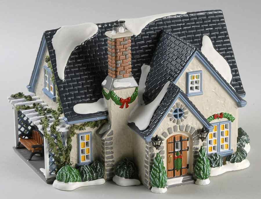 Snow Village Hidden Ponds House - No Box by Department 56-1