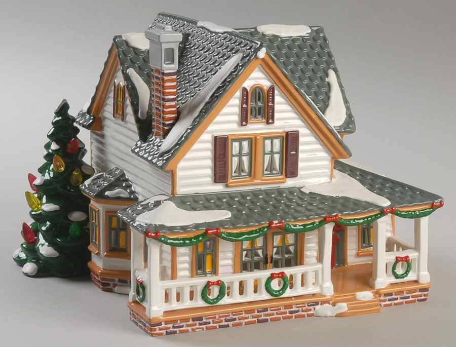 Snow Village Boulder Springs House - With Box Bx738 by Department 56-1