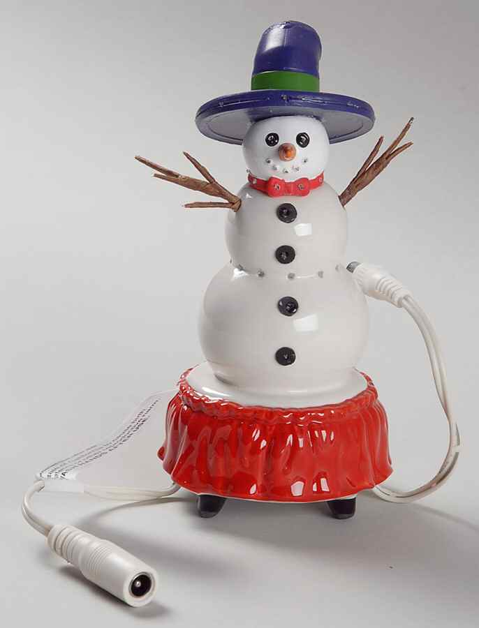 Snow Village Brite Lites Christmas-Snowman - Bx1085 With Box by Department 56-1