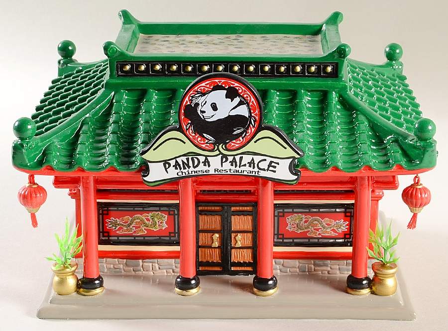 Snow Village Panda Palace - No Box Nb1225 by Department 56-1