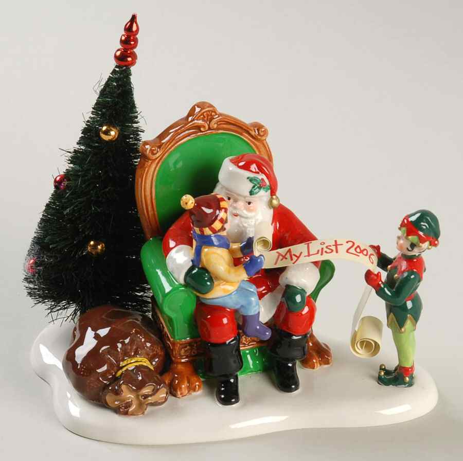 Santa Comes To Town Santa Comes To Town - No Box by Department 56-1