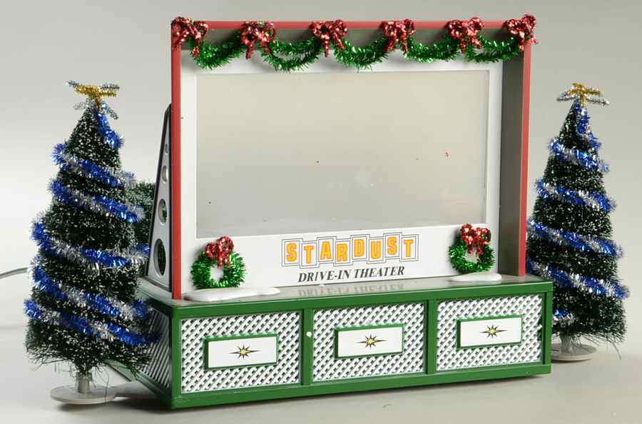 Snow Village Stardust Drive-In Theater - Nb807, No Box by Department 56-1