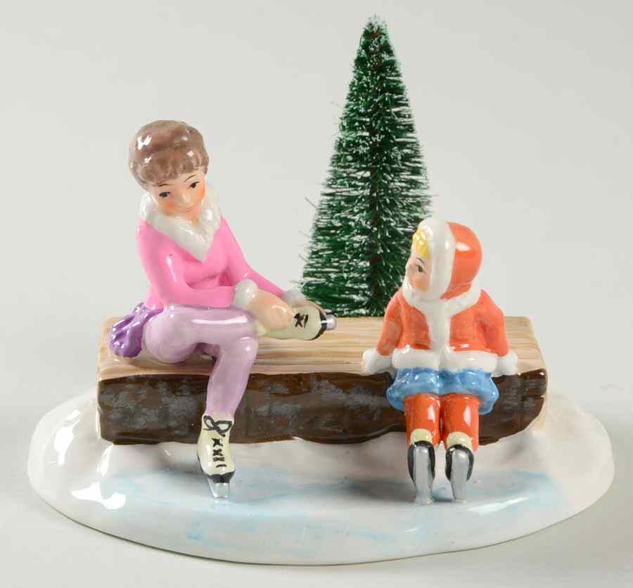 Snow Village Skating Fun - Nb1077, No Box by Department 56-1