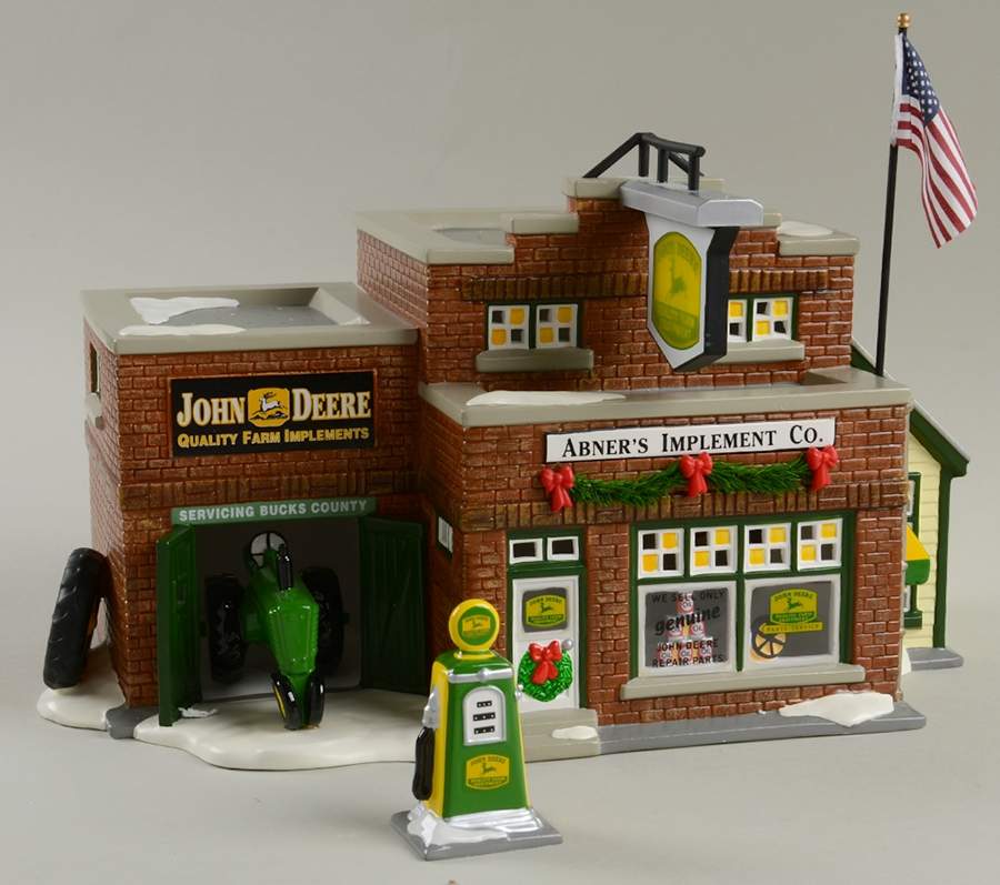 Buck's County-Snow Village Abner's Implement Co - Boxed by Department 56-1
