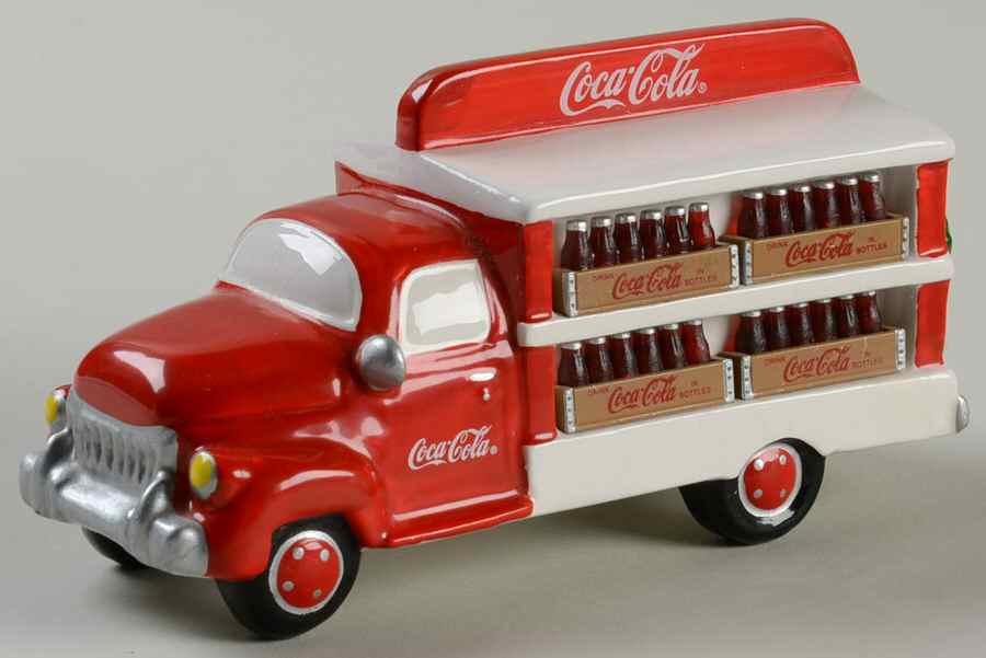 Snow Village Coca Cola Delivery Truck - With Box Bx387 by Department 56-1