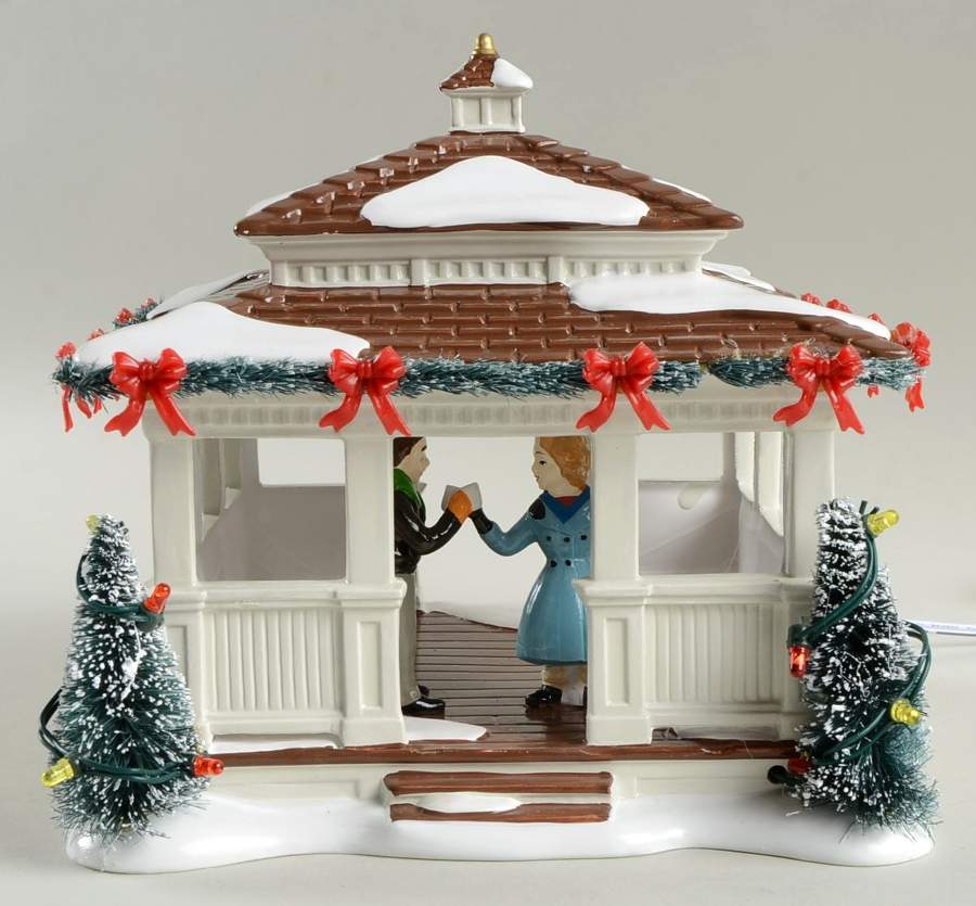 Snow Village Anniversary Gazebo - No Box Nb1221 by Department 56-1