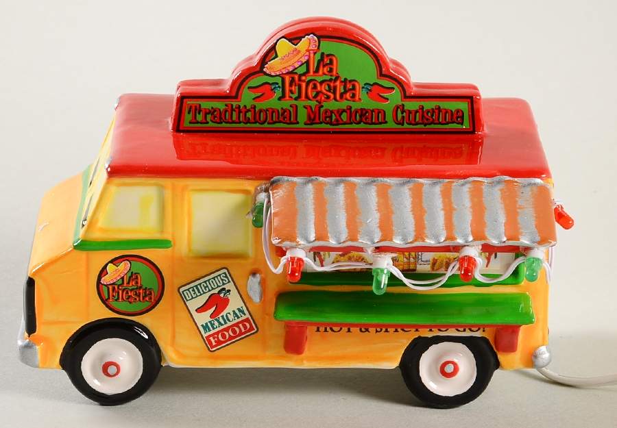 Snow Village La Fiesta To-Go Truck - With Box Bx1159 by Department 56-1