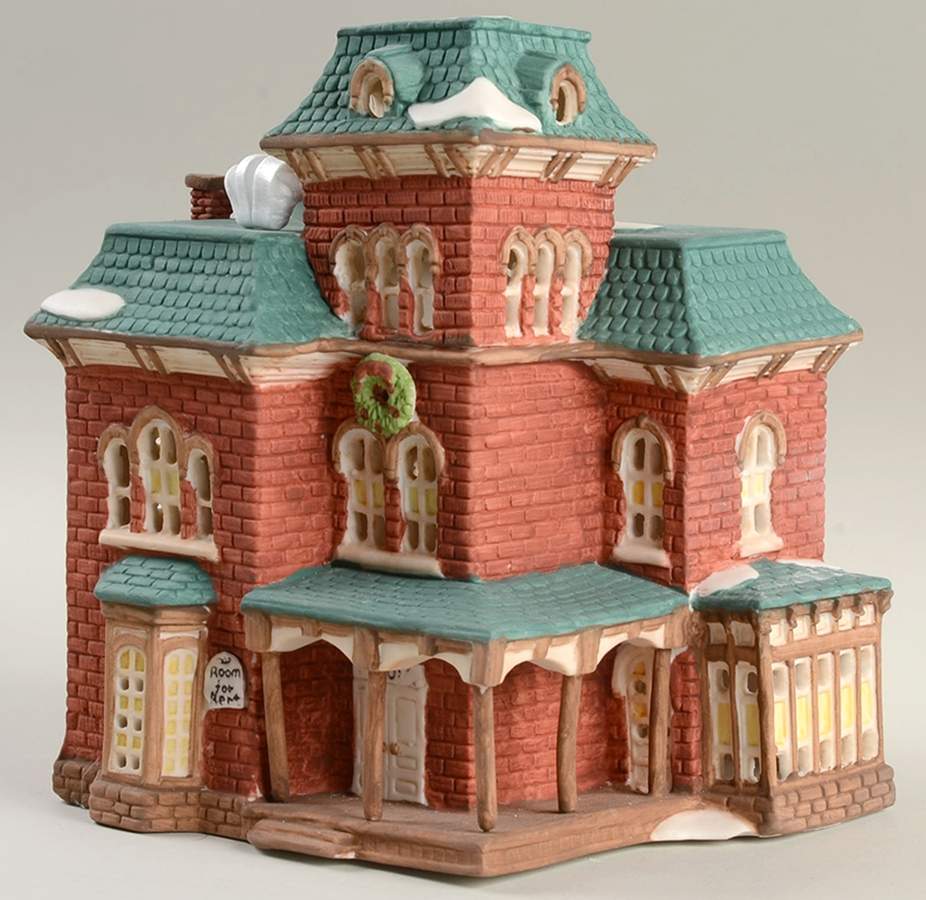 Snow Village Bachman's Boarding House - No Box Nb1141 by Department 56-1