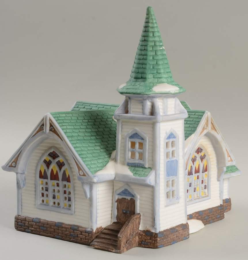 Snow Village Bachman's Church - With Box Bx1140 by Department 56-1