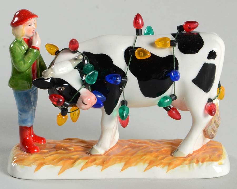 Snow Village Decorating Elsie For Christmas - With Box Bx1006 by Department 56-1