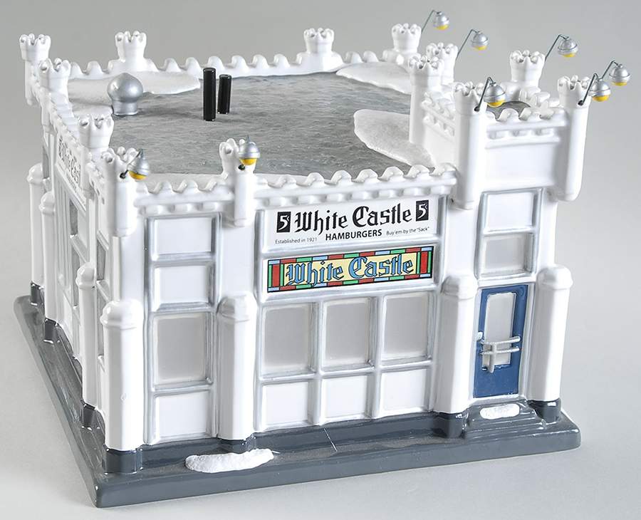 Snow Village White Castle - Nb1039, No Box by Department 56-1
