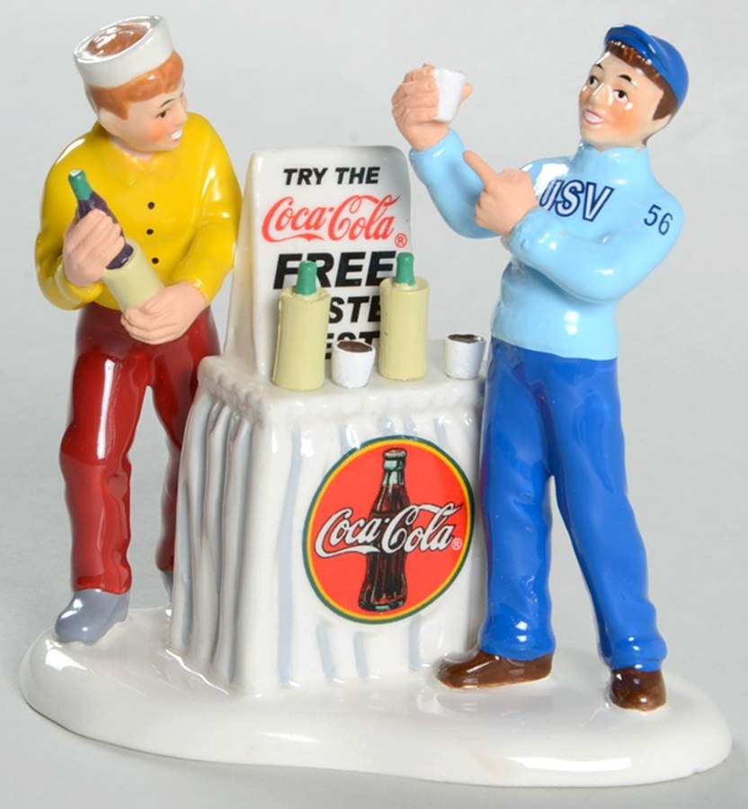 Snow Village Coke Is It! - With Box Bx1152 by Department 56-1