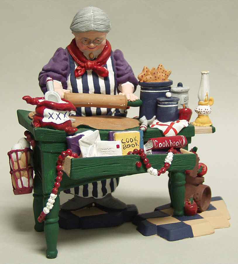 All Through The House Grandma  And Kitchen Table-Set Of 2 - Boxed by Department 56-1