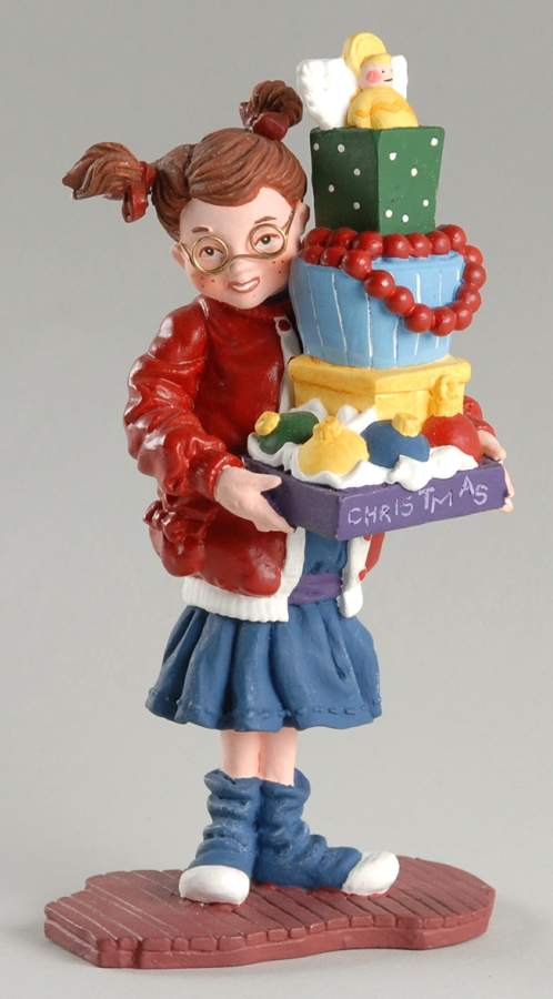 All Through The House Anna & Her Ornaments - No Box by Department 56-1