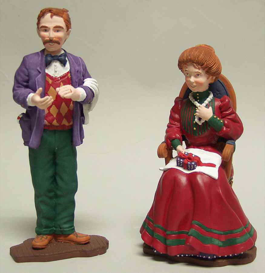 All Through The House Mr And Mrs Bell At Dinner - Boxed by Department 56-1