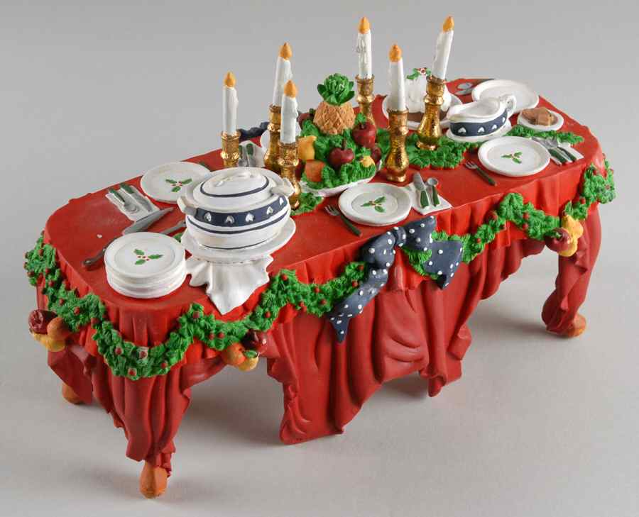All Through The House Dinner Table - Boxed by Department 56-1