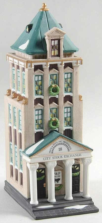 Christmas In The City Brokerage House - No Box by Department 56-1