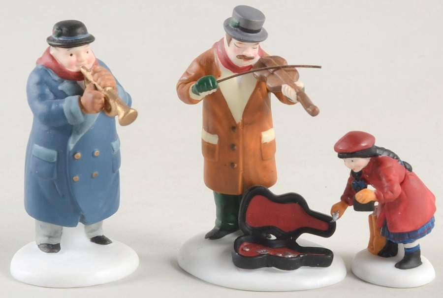 Christmas In The City Street Muscians-Set Of 3 - Boxed by Department 56-1